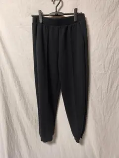 ユニクロ ドライスウェットジョガーパンツ 黒 レディース L