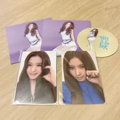 TWICE サナ THIS IS FOR Fans Shop特典トレカ シール等