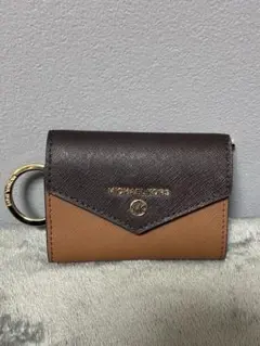 MICHAEL KORS キーケース ブラウン【美品】マイケルコース 小銭入付
