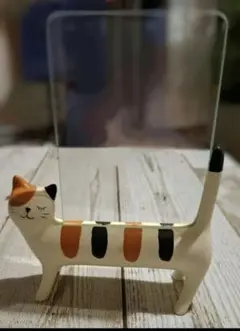 猫⭐フォトフレーム 陶器製