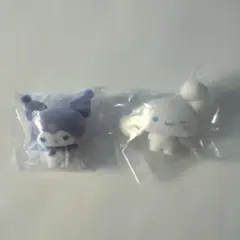 サンリオ ふわふわフロッキードール 2 クロミ＆シナモン