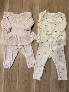 お値下げ⭕️80サイズ！パジャマ2点セット