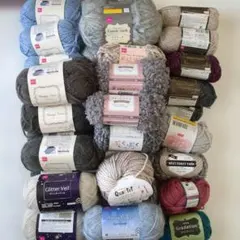 毛糸　まとめ売り　39玉