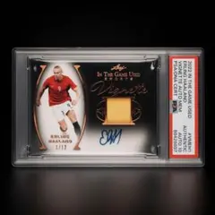 12 시리 하랜드 사인 카드 Erling Haaland PSA10