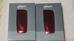 Ploom X フロントパネル ラヴァレッド 2個セット