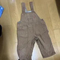 HOT BISCUITS ブラウンロンパース 80cm