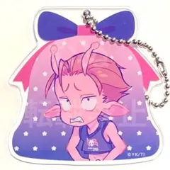 カナタ　銀河特急　ミルキー☆サブウェイ　マンガ展　アクリルコースターキーホルダー