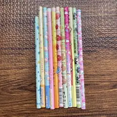 ★未使用★平成　レトロ　鉛筆　サンエックス　クーリア　11本セット