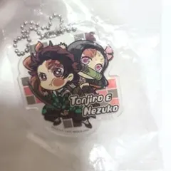 鬼滅の刃　ぴた！でふぉめ　アクリルキーホルダー　竈門炭治郎&竈門禰豆子