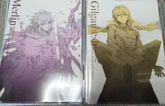 FGO バビロニア ローソンコラボ クリアファイル マーリン ギルガメッシュ