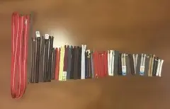 ファスナーセット 30本以上 色とサイズ多様