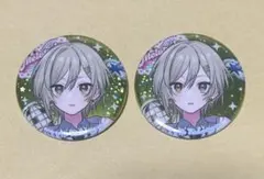 日野森志歩 メロパレ ホログラム缶バッジ2個セット プロセカ