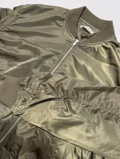 美品！MA-1ジャケット オリーブグリーン レディース フリーサイズ