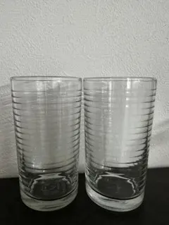 アンカー・イヴェルセン ストライプグラス 2個セット