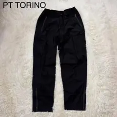 PT TORINO ACTIVE ストレッチナイロンカーゴスラックス スミクロ PT TORINO ACTIVE ストレッチナイロンカーゴスラックス スミクロ