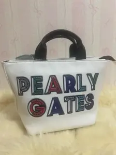 PEARLY GATES 限定 カートバッグ ミッキー パーリーゲイツ ミッキーマウス カートバッグ ゴルフ ホワイト デニム