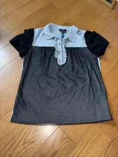 LANVIN COLLECTIONランバン 半袖シャツ カットソーフリルデザインのサムネイル