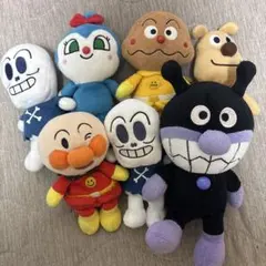 アンパンマン ぬいぐるみ 7体セット まとめ売り