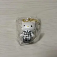 ハローキティ 千鳥柄 キーホルダー ダニエル