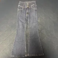 WEGO デニム　フレアパンツ