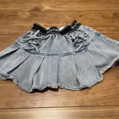 raby raby デニムフリルスカートキュロット