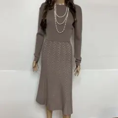 ブージュルード　大人気ロングワンピース　マキシワンピース