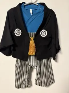 着物スタイルロンパース 100日記念　こどもの日　記念撮影　赤ちゃん　ベビー