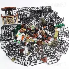 ⭐450g　WW2 ミリタリーギアパーツとギリースーツ　アーミーアクセサリー