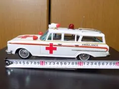 バンダイ ブリキ 【Rambler　AMBULANCE CAR】フリクションのサムネイル