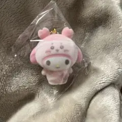 ちいかわ × サンリオキャラクターズ シークレットフロッキーマスコットチャーム