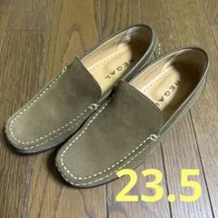 リーガル スエードモカシンシューズ
