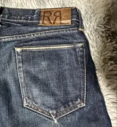 RRL デニムパンツ R164RB46 W30 赤耳 隠しリベット USA製のサムネイル