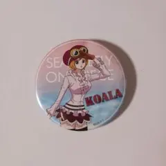 KOALA 缶バッチ　ONE PIECE シーファイヤフライ号の冒険！