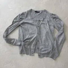 Heather グレー カーディガン Fサイズのサムネイル