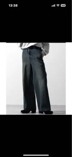 CLEL ヴィンテージデザイン フレアデニムパンツ Lサイズ ヴィンテージブルー