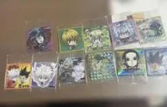HUNTER×HUNTER ウエハース　シール　11枚　セット　イルミ　キルア