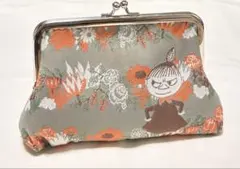 MOOMIN リトルミイ ジャガード織がま口 ポーチ 小物入れのサムネイル