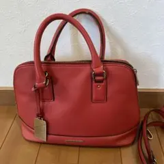 サマンサタバサ　Samantha レッド　赤　ハンドバッグ　2way