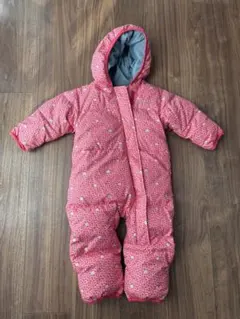 【値下げ】Columbia スキーウェア 12-18ヶ月 ピンク花柄