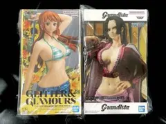 【未開封新品】ワンピース　ボア・ハンコック　ナミ　フィギュア2点セットのサムネイル