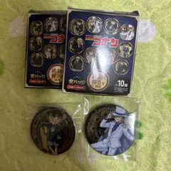 名探偵コナン 金バッジ 2種セット