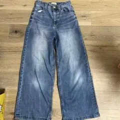 ヤヌークデニム ワイドパンツ ジーンズ　57181021