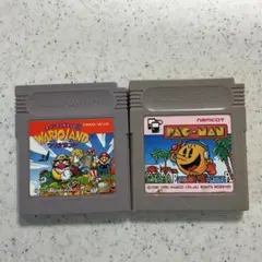 Wario Land & Pac-Man ゲームボーイソフトセット