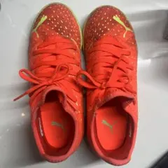 MIZUNO サッカースパイク レッド×イエロー - メルカリ