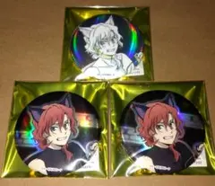 文スト ナンジャタウン 中原中也 ホロ缶バッジ 3点セット