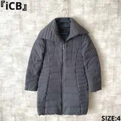 【iCB】ダウンコート　グレー　SIZE4