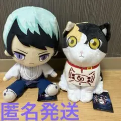 鬼滅の刃　BIGぬいぐるみ　愈史郎・茶々丸　２体セット