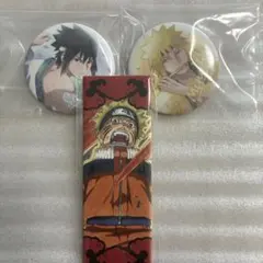 NARUTO 缶バッジ 3点セット