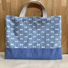 入園入学グッズ　ハンドメイド　レッスンバック　ハンドメイド