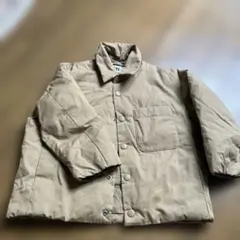 UNIQLO U ダウンジャケット サイズ110 ベージュ